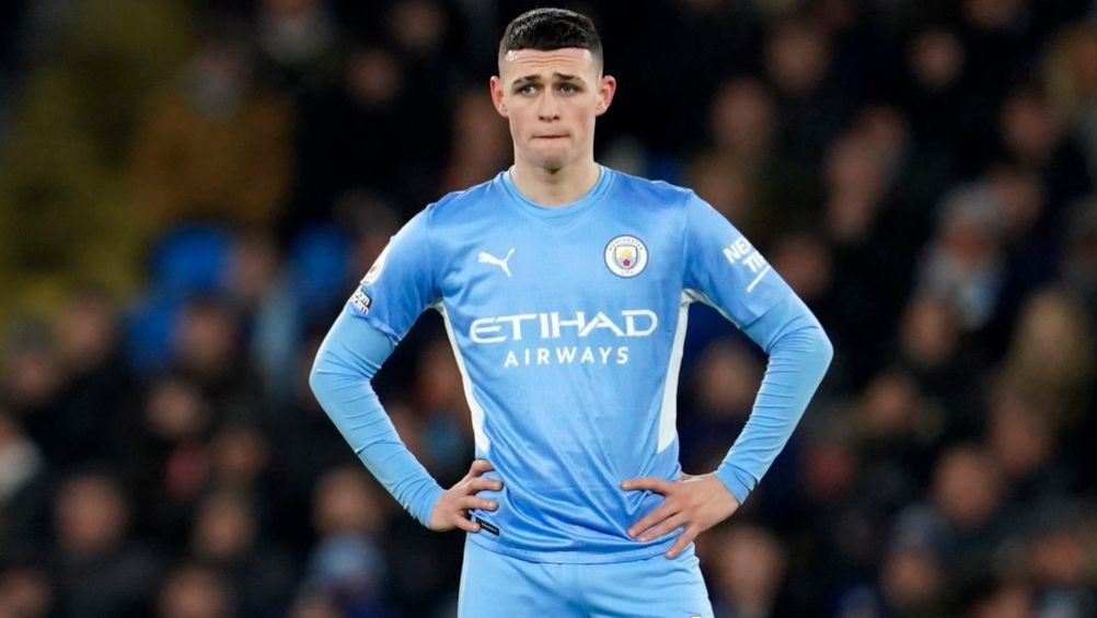 Foden en la derrota del Manchester City ante los Spurs