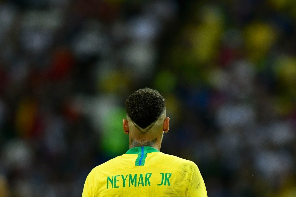 Ney en juego de Cuartos de Final, durante Rusia 2018