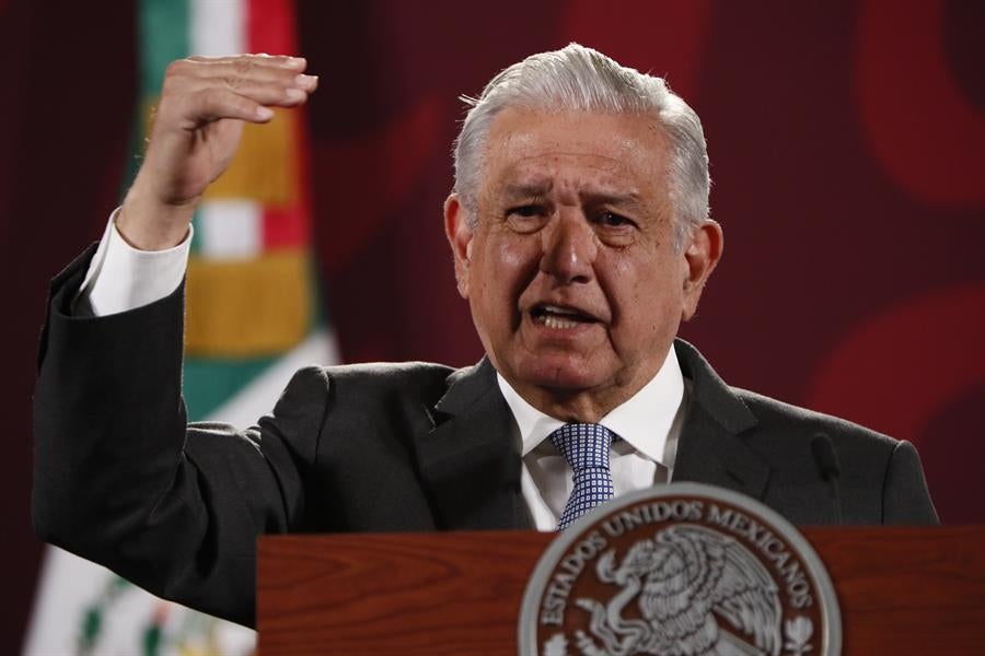 AMLO en conferencia de prensa matutina