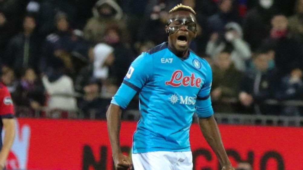 Victor Osimhen, delantero del Napoli