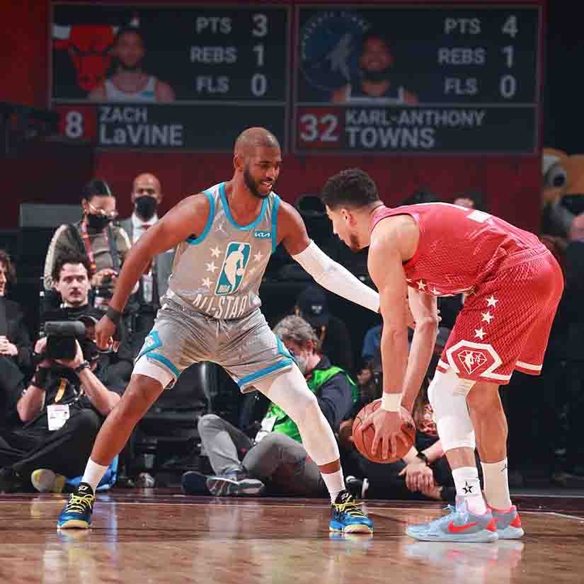 Chris Paul, en el Juego de Estrellas de la NBA