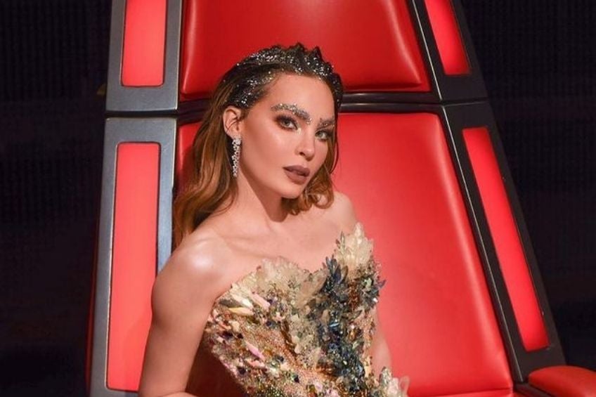 Belinda en el programa 'La Voz México'