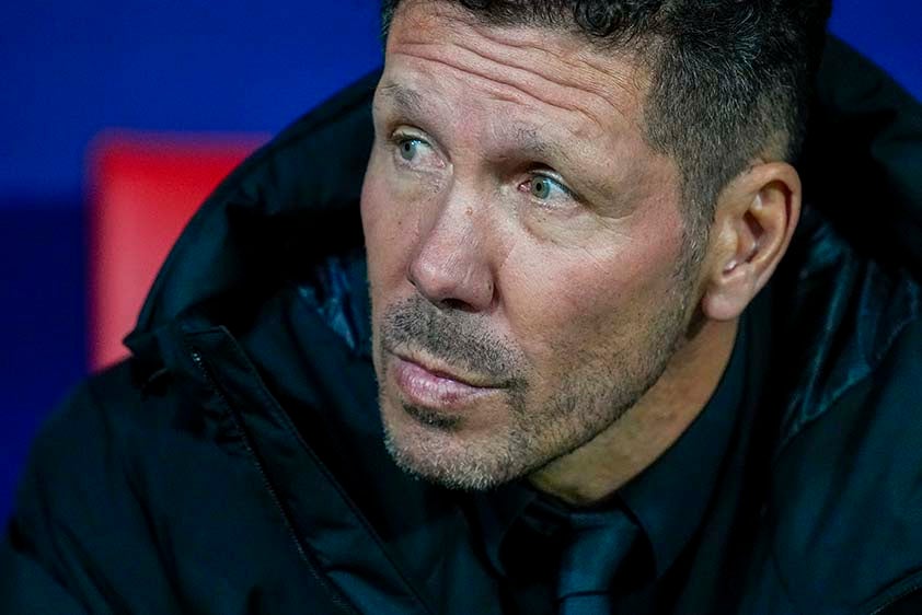 Diego 'Cholo' Simeone, entrenador de los Colchoneros