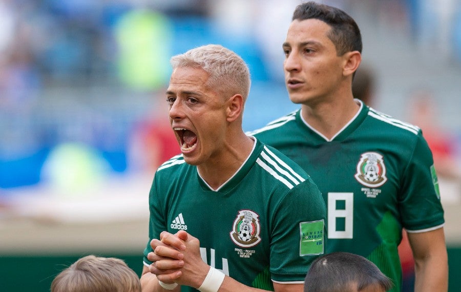 Guardado y Hernández en Rusia 2018