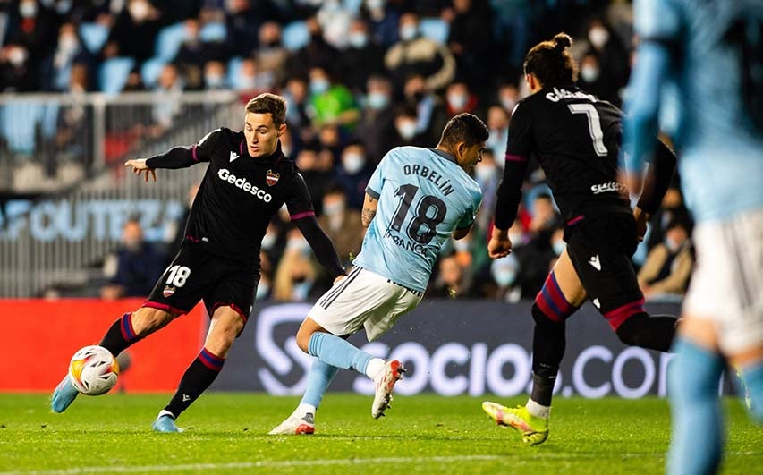 Partido de LaLiga entre Celta de Vigo y Levante