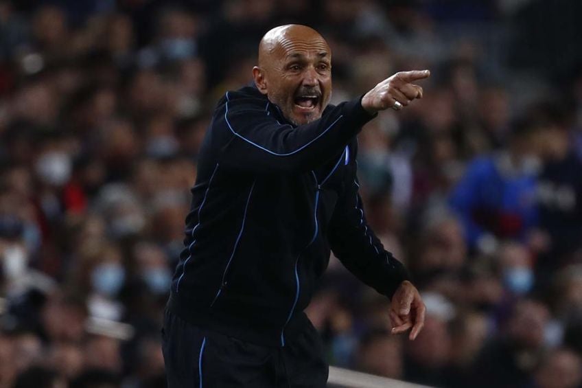 Luciano Spaletti, entrenador del Napoles