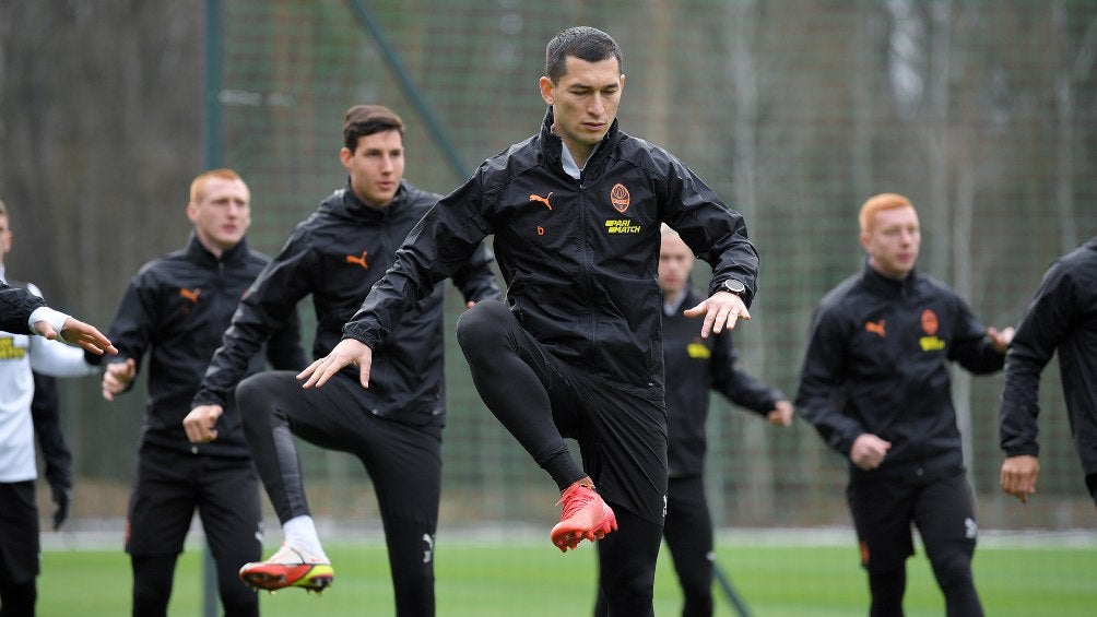 Entrenamiento de Shakhtar 