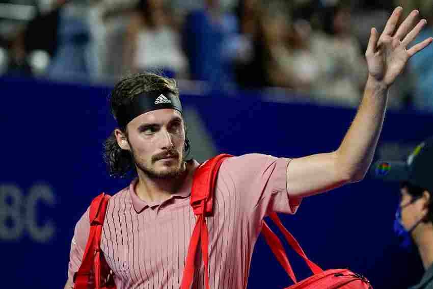 Stefanos Tsitsipas tras quedar eliminado en Semifinales 