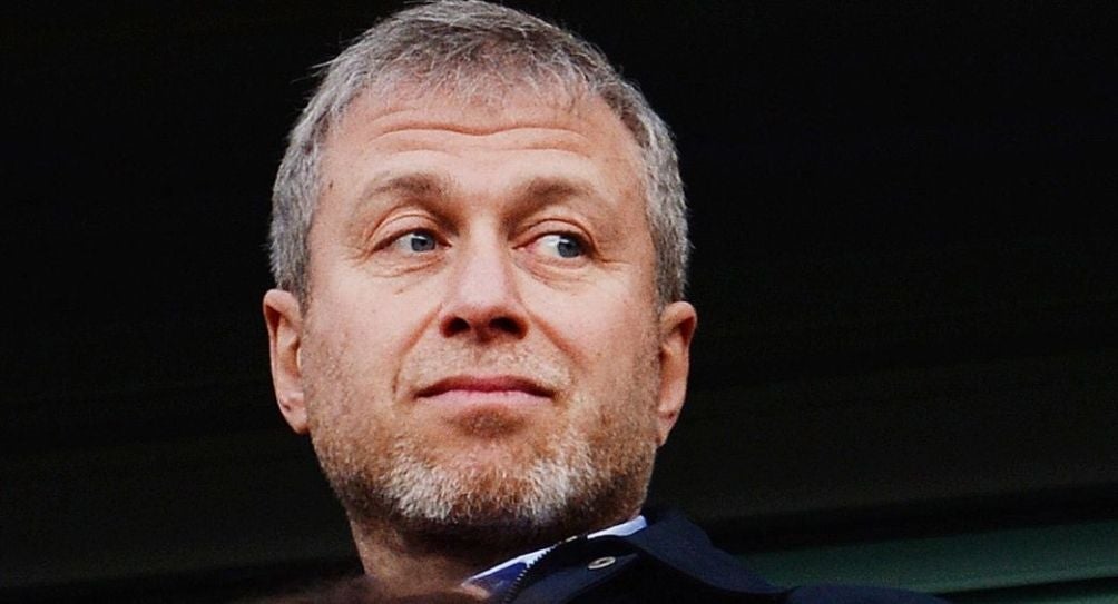 Roman Abramovich en un partido