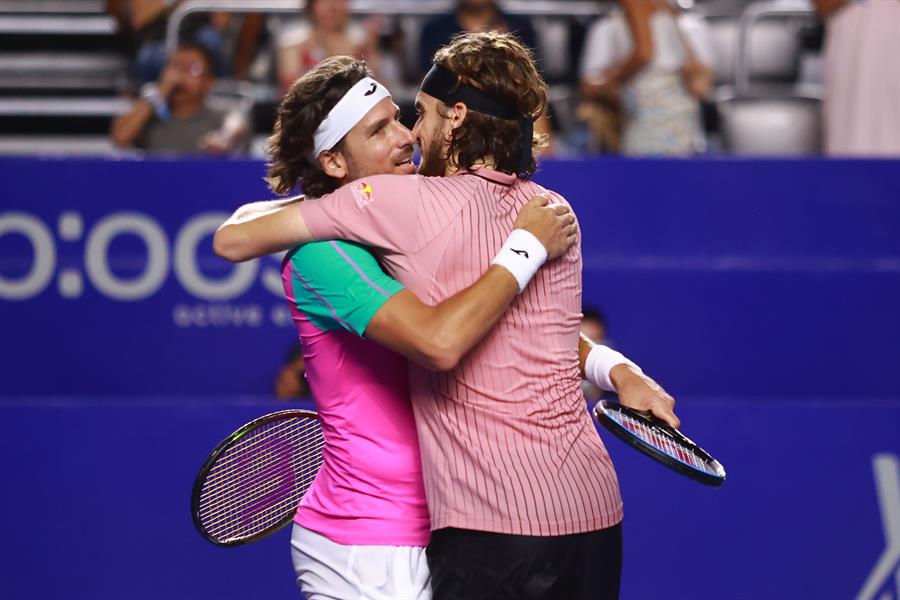 Tsitsipas y Feliciano se llevaron la Final de dobles