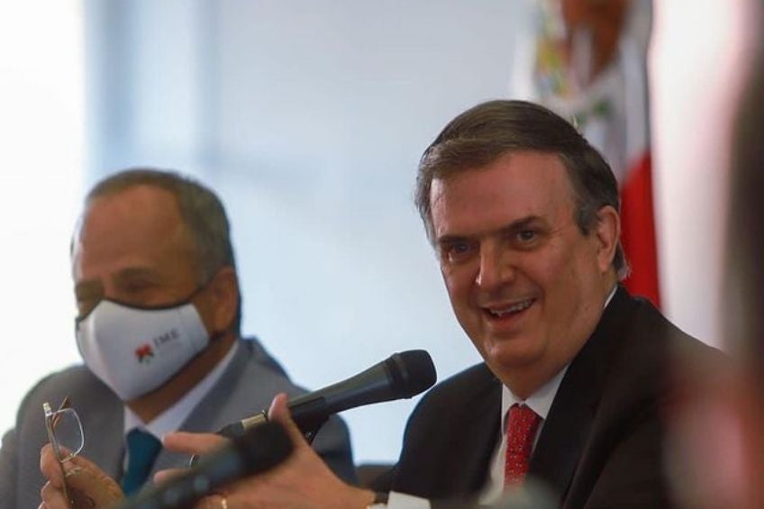 Marcelo Ebrard en la presentación de CIESDEMEX