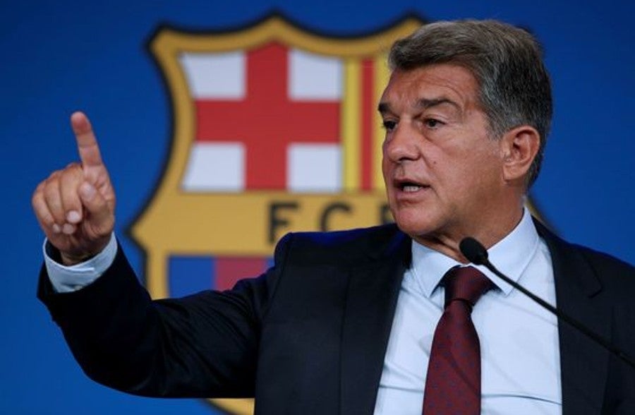 Joan Laporta en conferencia