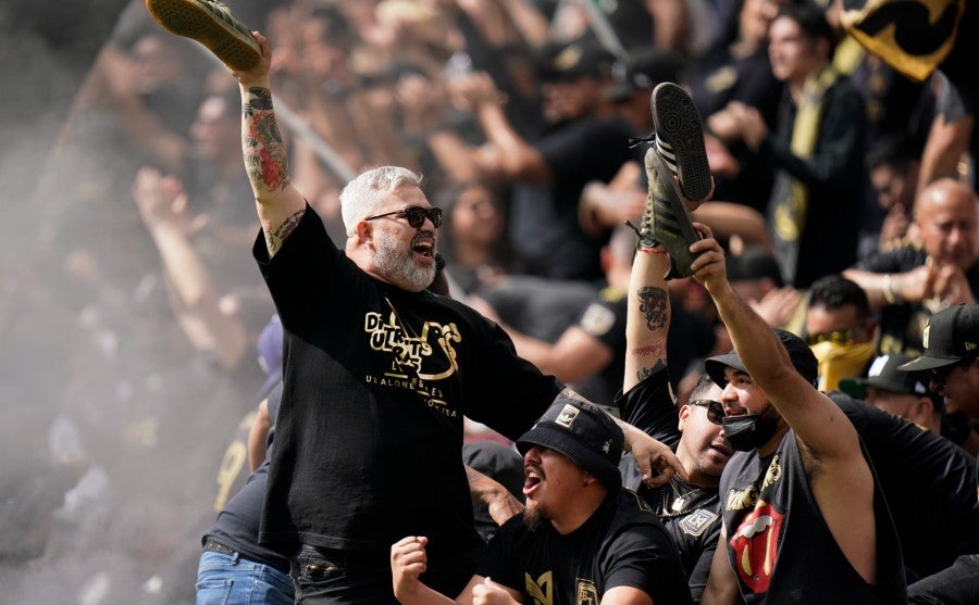 Afición del LAFC