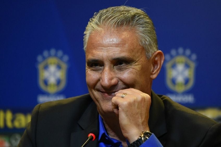 Tite en conferencia de prensa