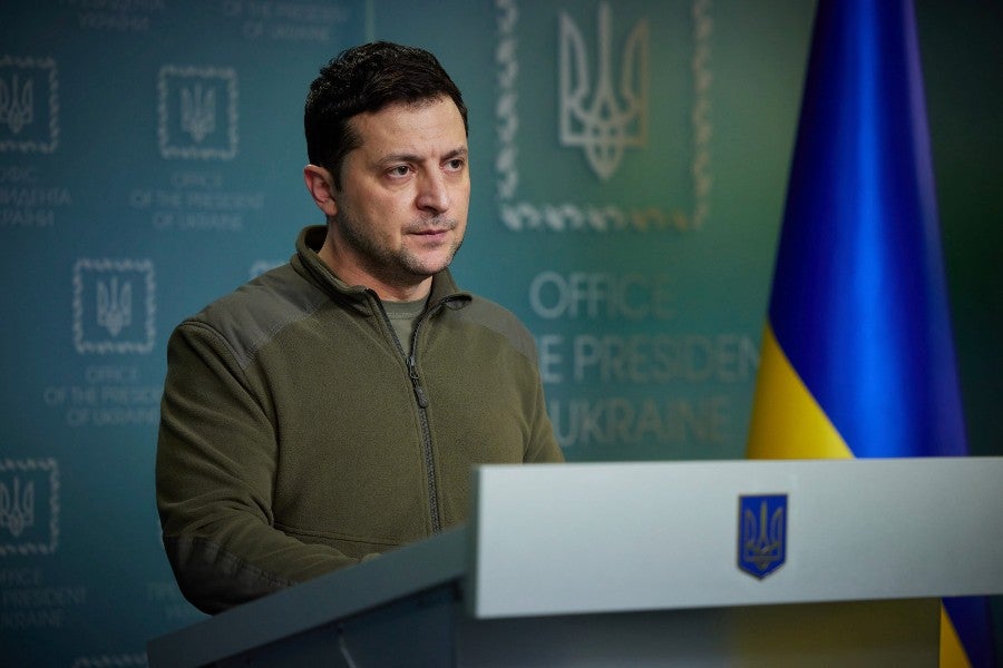 Volodimir Zelensky, Presidente de Ucrania