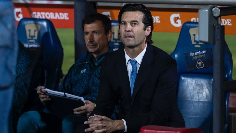 Santiago Solari, director técnico del América