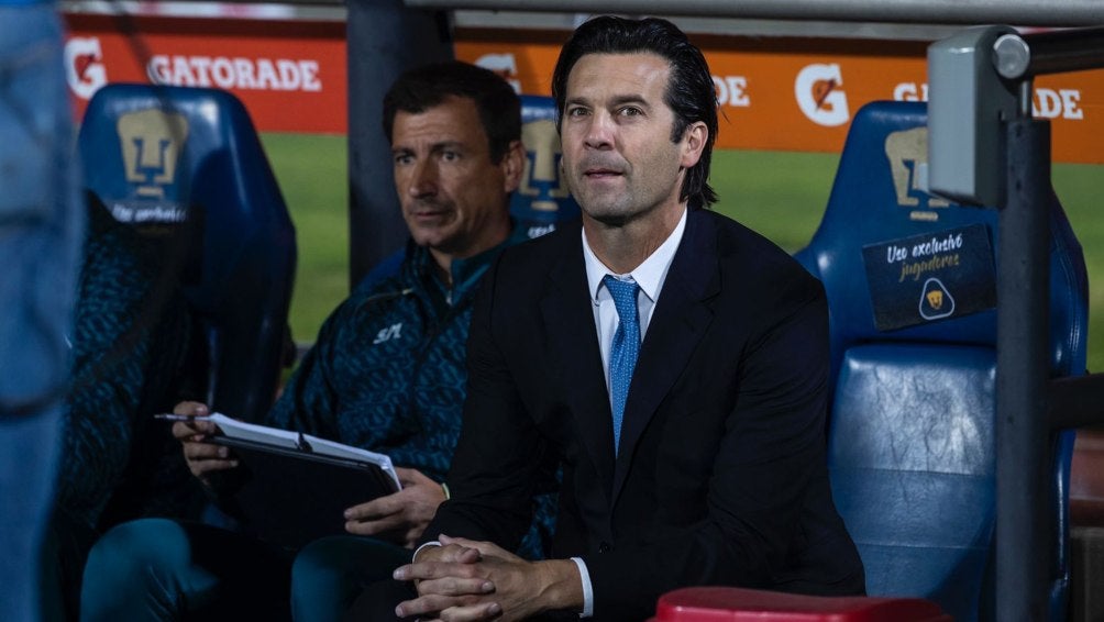 Santiago Solari, director técnico del América