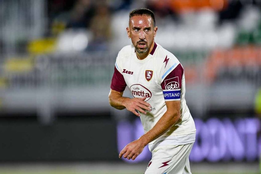 Frank Ribery, capitán del Salernitana