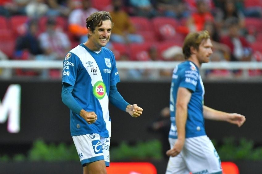 Jordi Cortizo festejando un gol