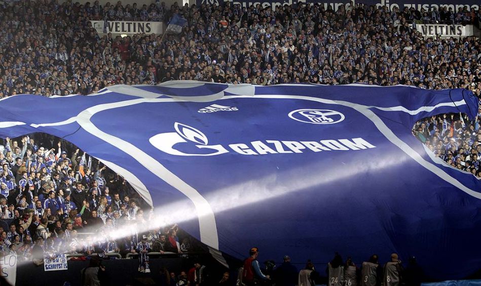 Gazprom, antiguo patrocinador del Schalke 04