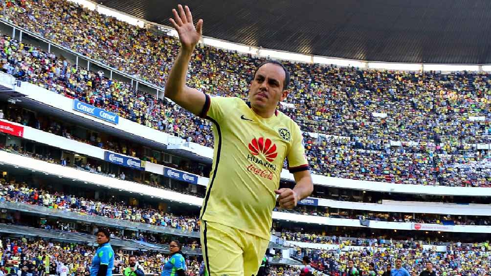 Cuauhtémoc Blanco jugando partido 'homenaje' con el América