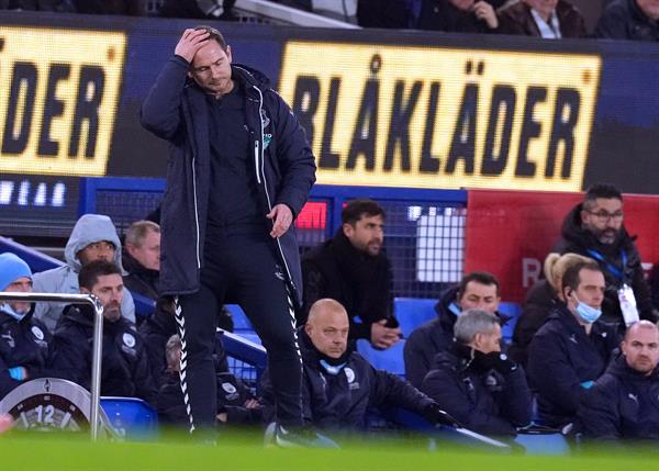 Frank Lampard, técnico del Everton