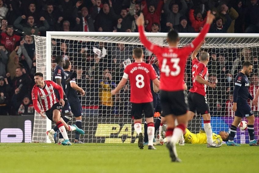 Southampton venció al West Ham