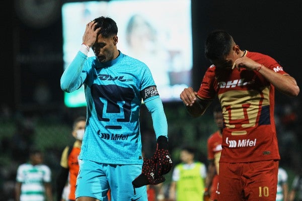 Jugadores de Pumas reaccionan al partido