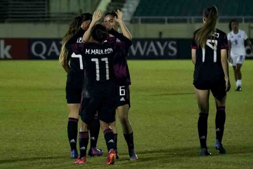 La Selección Mexicana Femenil goleó a Honduras