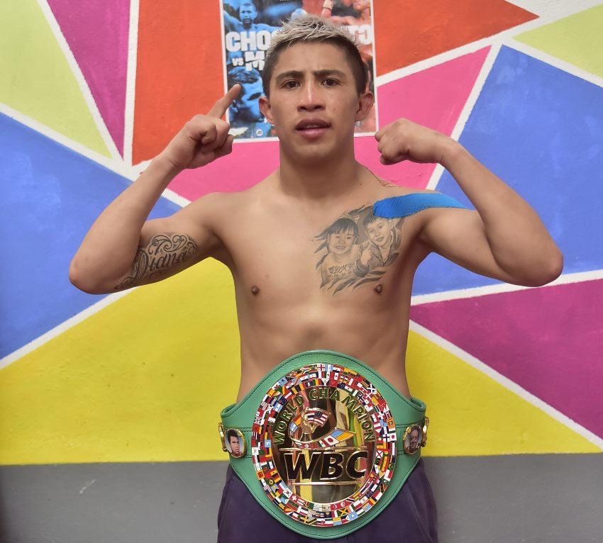 Rey Martínez previo a su pelea vs Chocolatito 