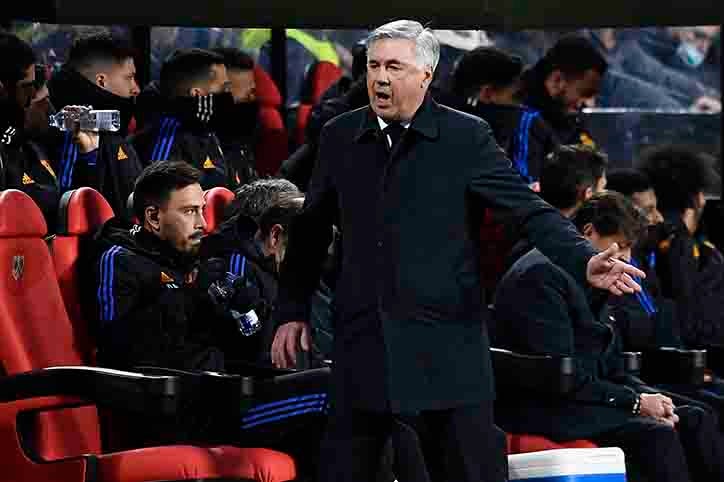 Carlo Ancelotti, técnico del Real Madrid