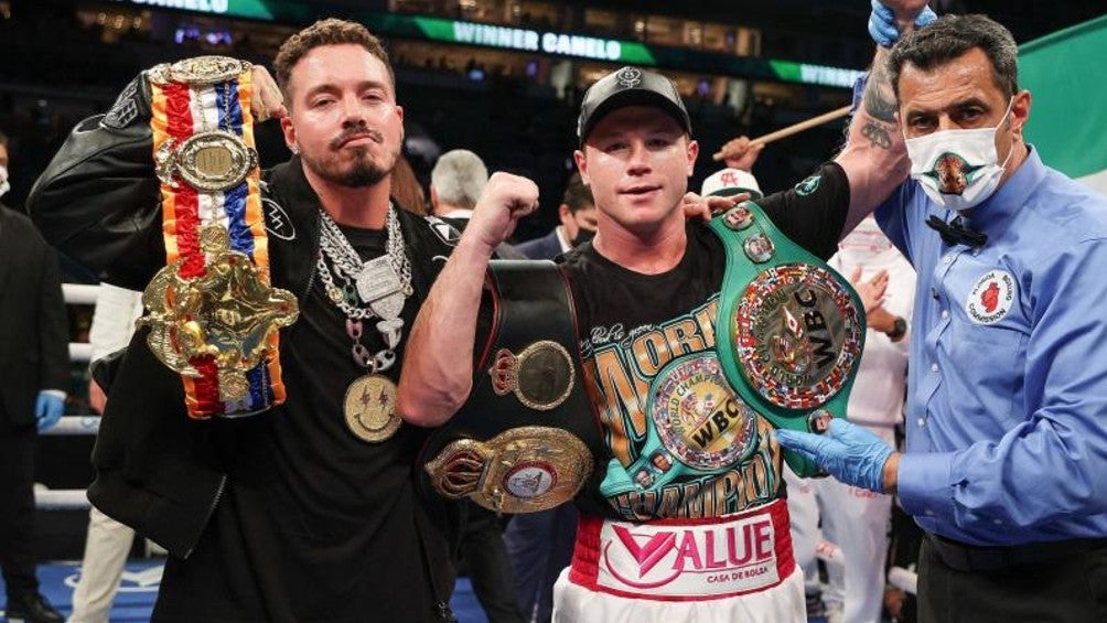 Canelo Álvarez quiso intervenir en la pelea entre J Balvin y Residente