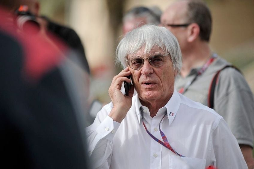 Ecclestone previo a un Gran Premio