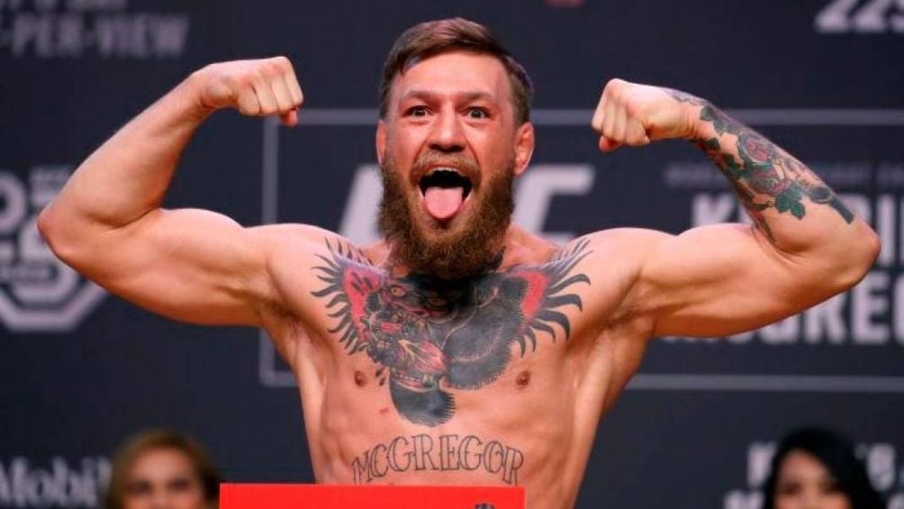 McGregor durante una pelea