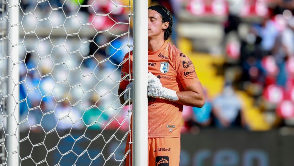 Toño Rodríguez en un partido de Querétaro