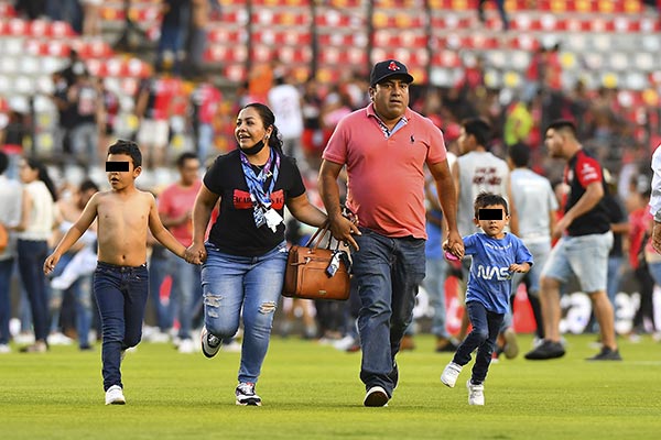 Hubo familias que corrieron a buscar refugio