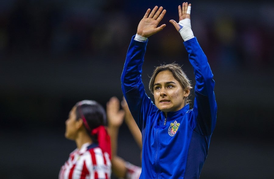 Blanca Félix tras juego de Chivas