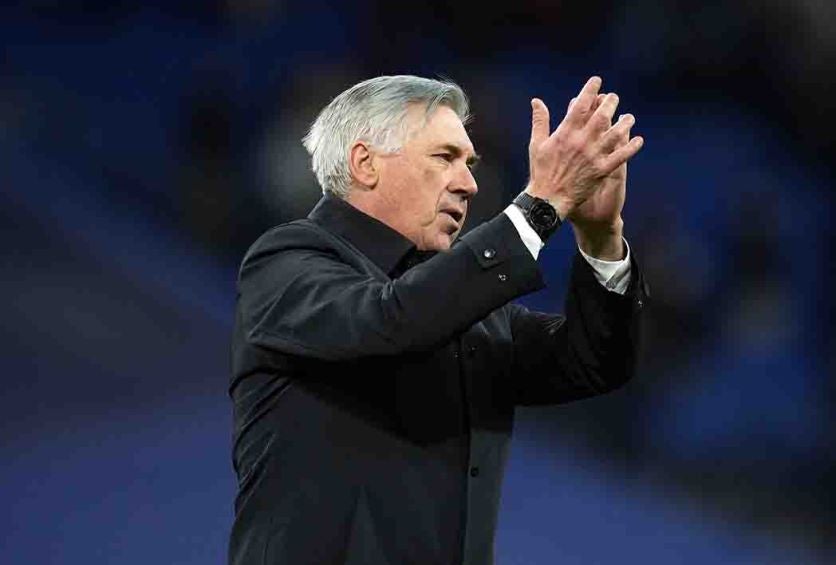 Carlo Ancelotti, entrenador del Real Madrid 