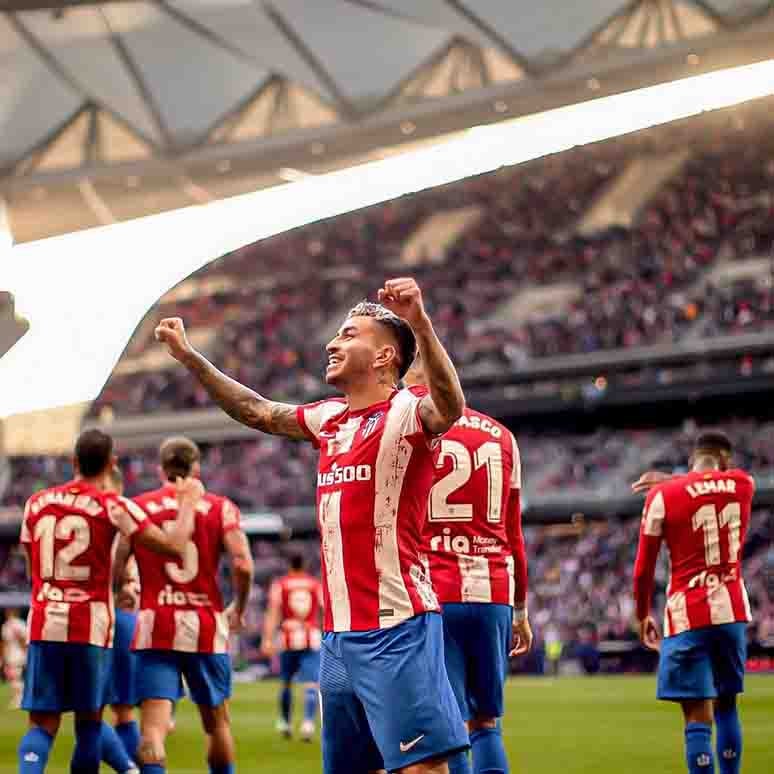 Correa lleva 12 goles en la LaLiga 