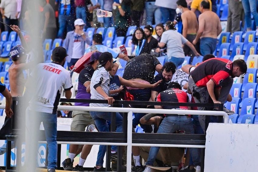 Incidentes en el Querétaro vs Atlas