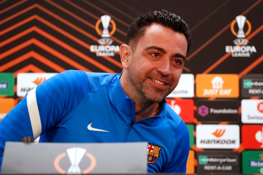 Xavi en conferencia