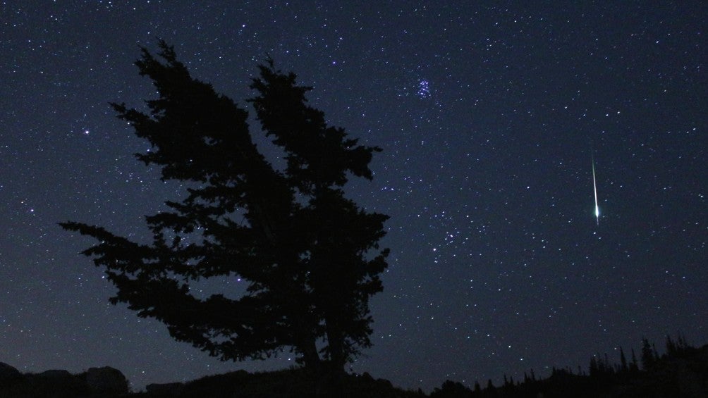 Caída de meteoritos en la Tierra