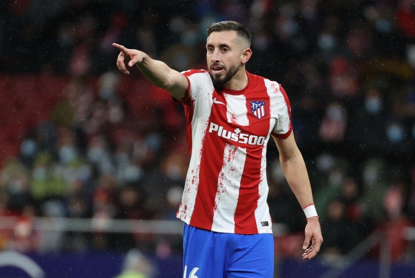 Héctor Herrera en el partido vs Cádiz