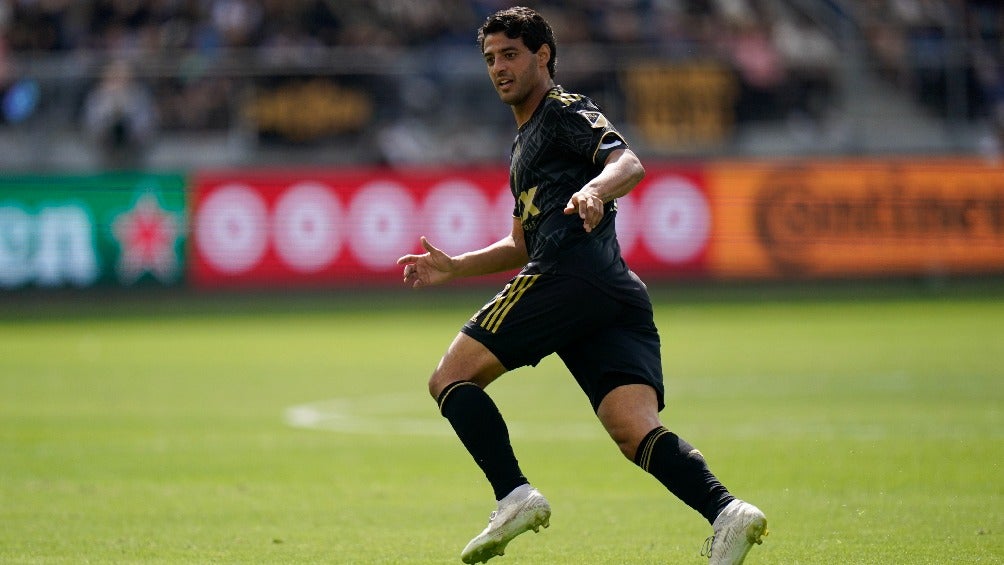 Carlos Vela jugando partido de la MLS con Los Angeles FC