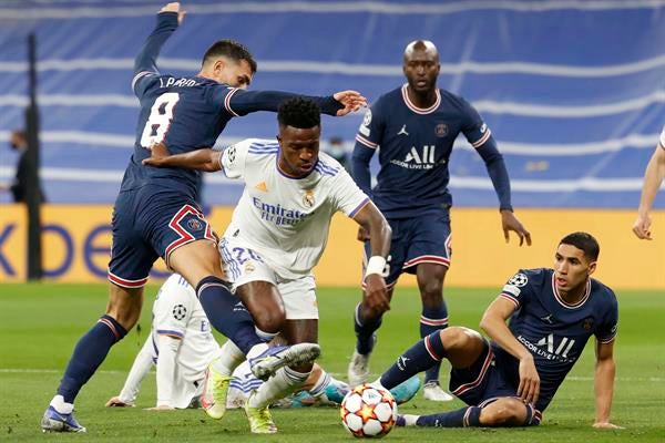 Real Madrid vs PSG en Champions