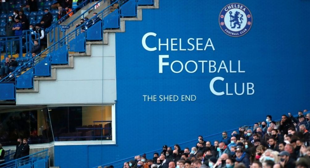 Aficionados en Stamford Bridge