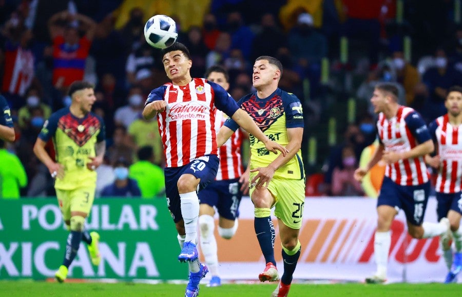 Partido entre América y Chivas