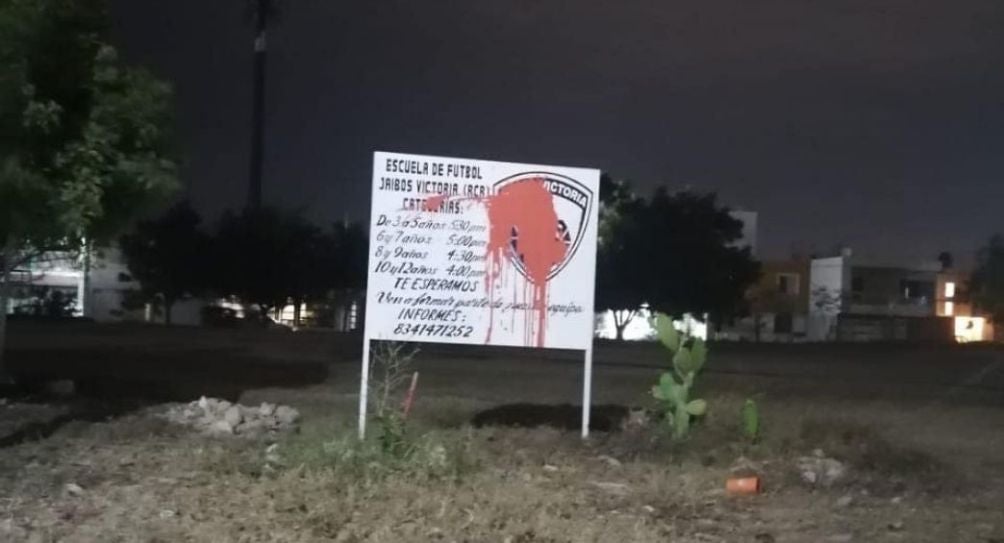 Escuela de la Jaiba Brava vandalizada