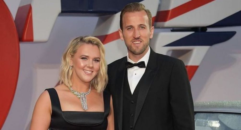 Harry Kane y su pareja