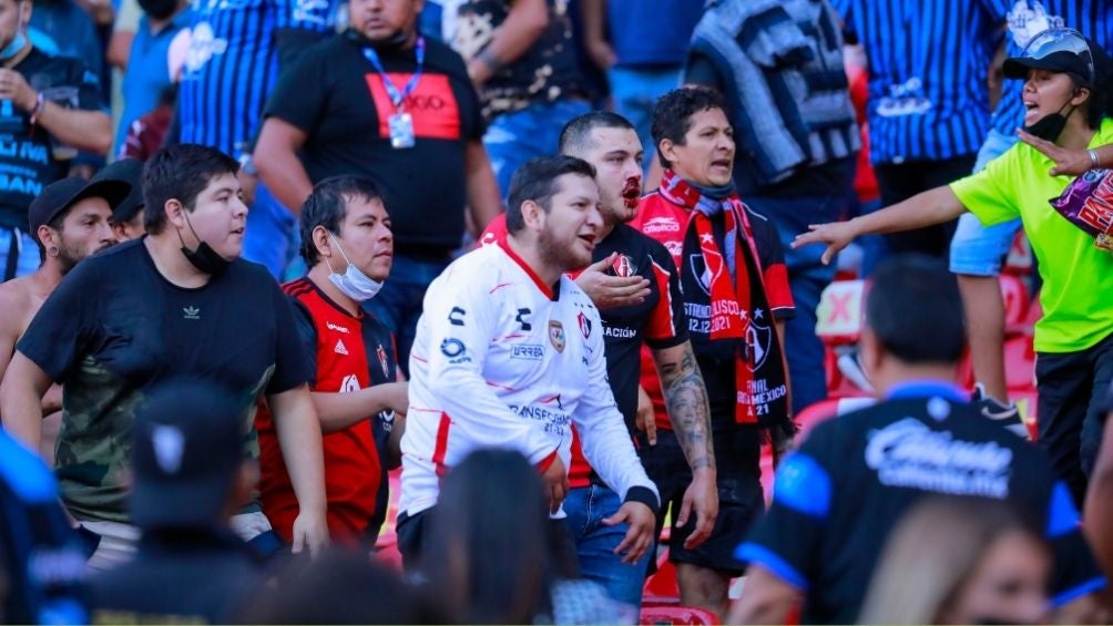 Incidentes en el Querétaro vs Atlas